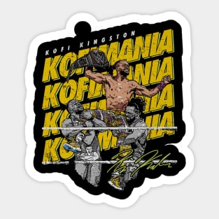 Kofi Kingston Kofimania Celebration Sticker